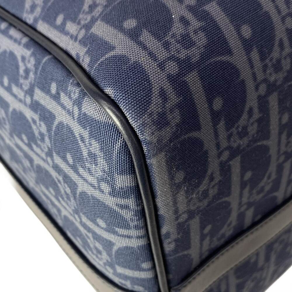 Christian Dior DIOR/ChristianDior Rango 50 Boston Bag Navy Dark Navy Multi - Picture 8 of 16